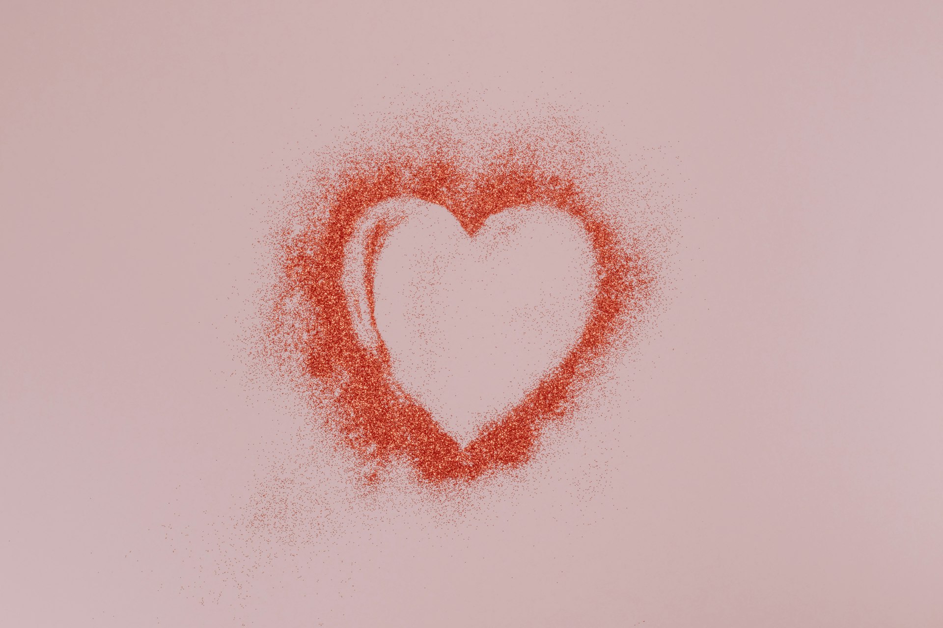 red and white heart shape illustration